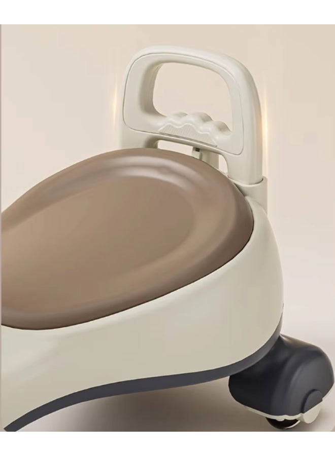 Kids Swing Car Electric Sliding Ride-on with Music and Lights Baby Wiggle Car - Image 4